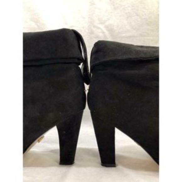 Thalia Sodi Women's Boots Booties Black Suede 7.5 - Picture 4 of 12